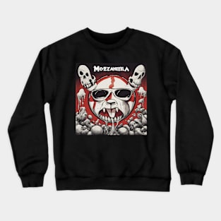 HEAVY METAL Mozzarella Art Crewneck Sweatshirt